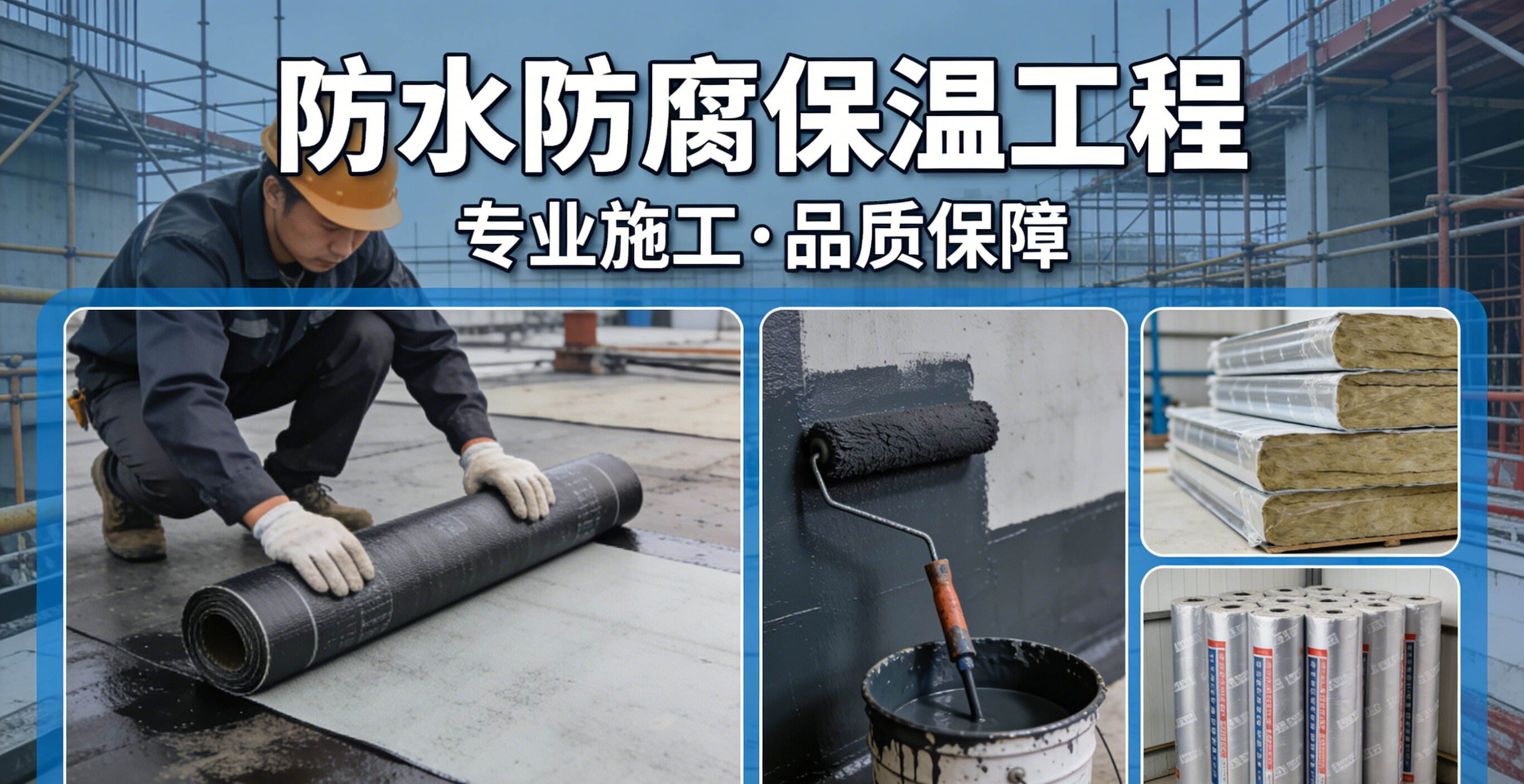 建筑企业专业承包  防水防腐保温工程专业承包资质标准 及申请条件