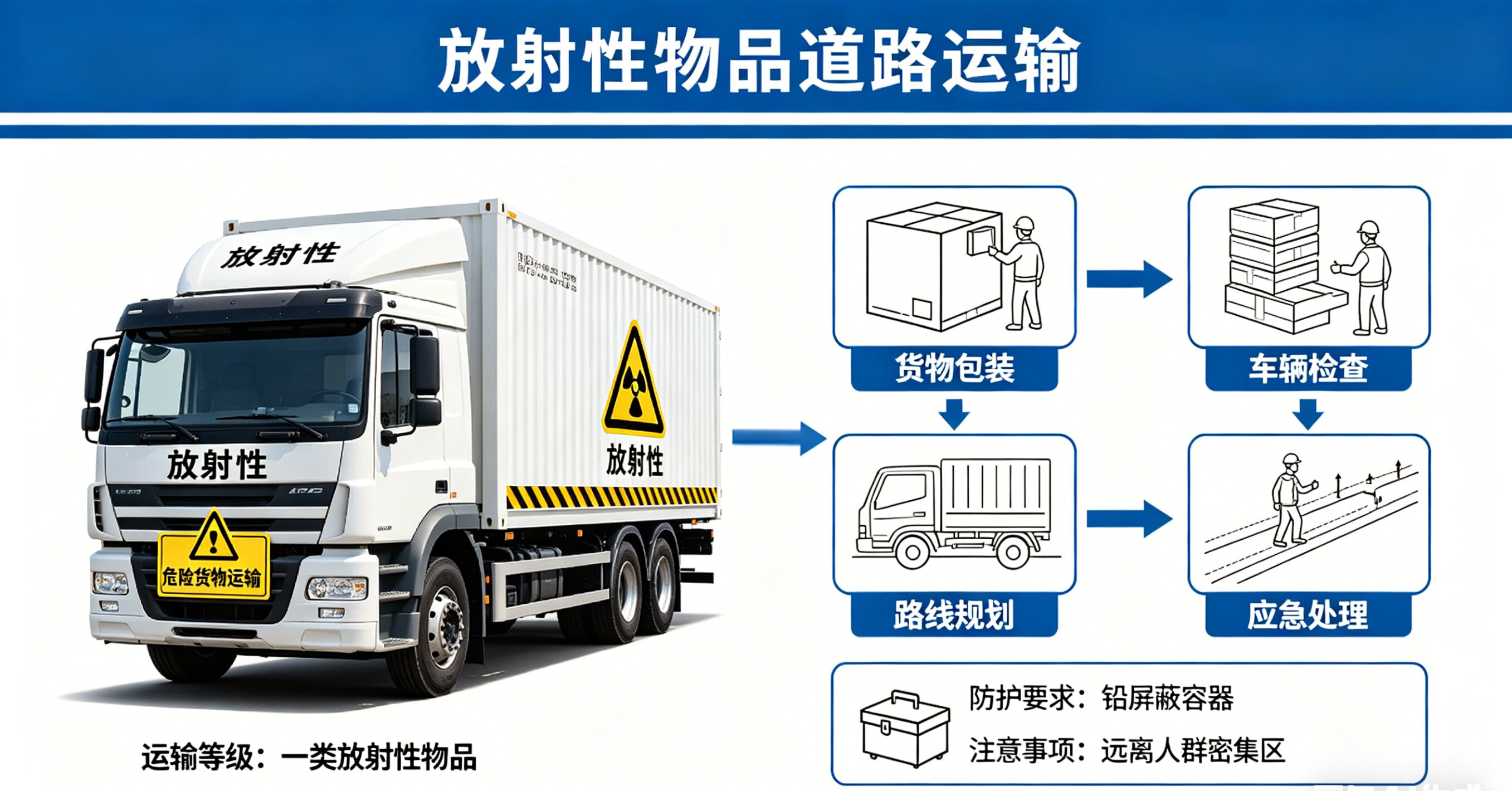 放射性物品道路运输许可证 办理流程